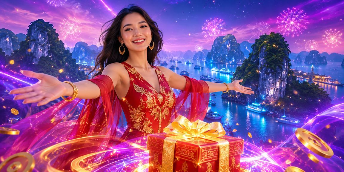 Ánh đèn neon rực rỡ tại khu vực casino cá cược Ninh Bình